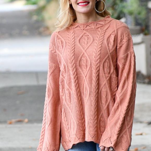 GRACE Cable Knit Sweater - Picture 2 of 5